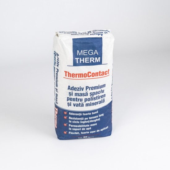 Thermocontact Adeziv Premium Gri pentru termoizolatii 25kg